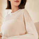 Cascading Ivory Jumper